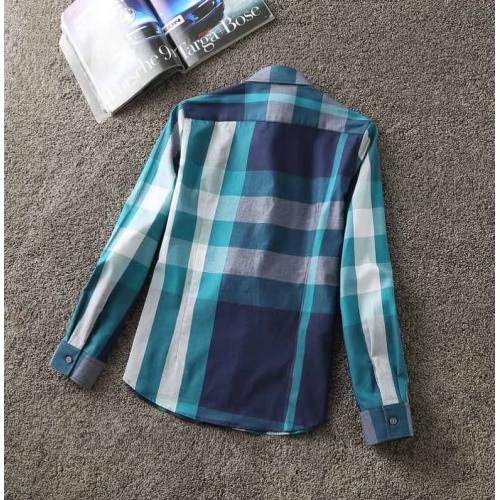 Replica Burberry Shirts Long Sleeved For Women #869105 $38.00 USD for Wholesale