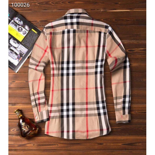 Replica Burberry Shirts Long Sleeved For Women #869108 $36.00 USD for Wholesale