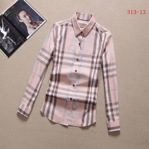 Burberry Shirts Long Sleeved For Women #869115