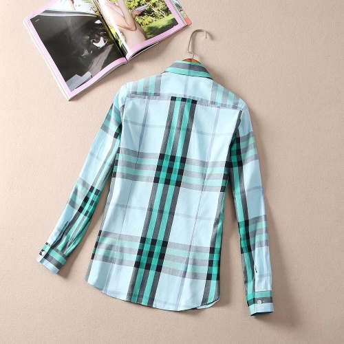 Replica Burberry Shirts Long Sleeved For Women #869130 $38.00 USD for Wholesale