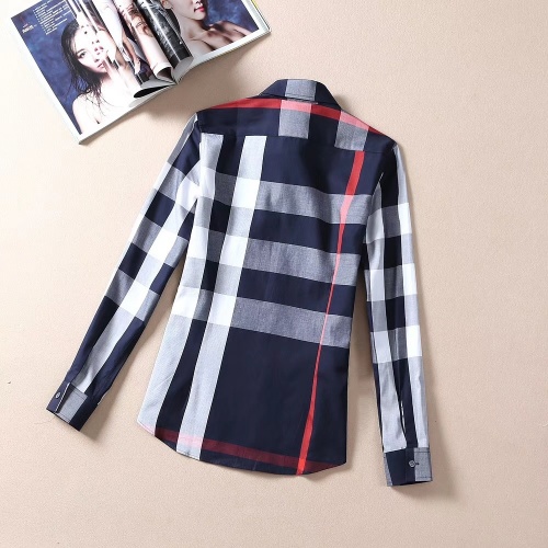 Replica Burberry Shirts Long Sleeved For Women #869145 $38.00 USD for Wholesale