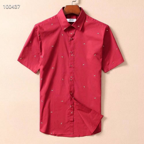 Armani Shirts Short Sleeved For Men #869172 $34.00 USD, Wholesale Replica Armani Shirts