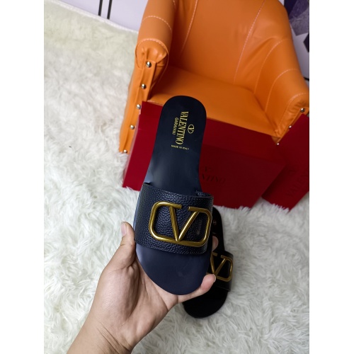 Replica Valentino Slippers For Women #869217 $66.00 USD for Wholesale
