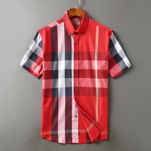 Burberry Shirts Short Sleeved For Men #869218 $36.00 USD, Wholesale Replica Burberry Shirts