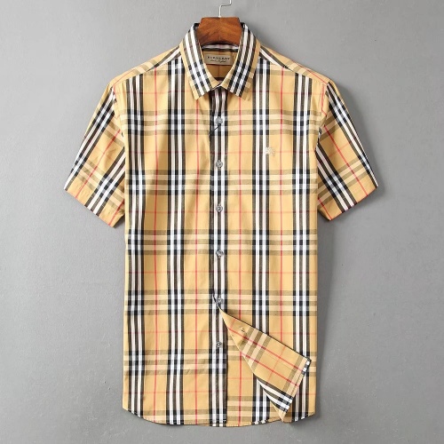 Burberry Shirts Short Sleeved For Men #869231 $36.00 USD, Wholesale Replica Burberry Shirts