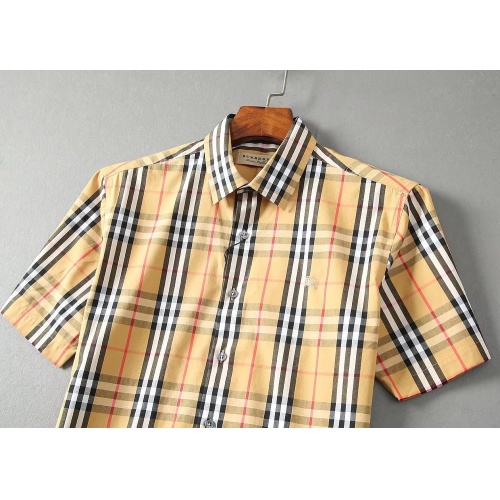 Replica Burberry Shirts Short Sleeved For Men #869231 $36.00 USD for Wholesale