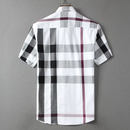 Replica Burberry Shirts Short Sleeved For Men #869232 $36.00 USD for Wholesale