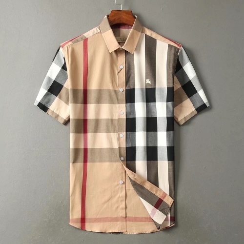 Burberry Shirts Short Sleeved For Men #869237 $36.00 USD, Wholesale Replica Burberry Shirts