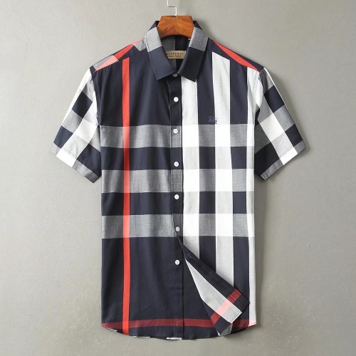 Burberry Shirts Short Sleeved For Men #869238 $36.00 USD, Wholesale Replica Burberry Shirts