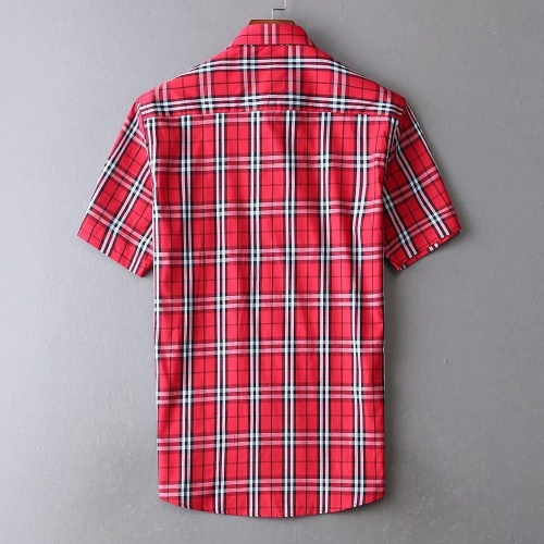 Replica Burberry Shirts Short Sleeved For Men #869240 $36.00 USD for Wholesale