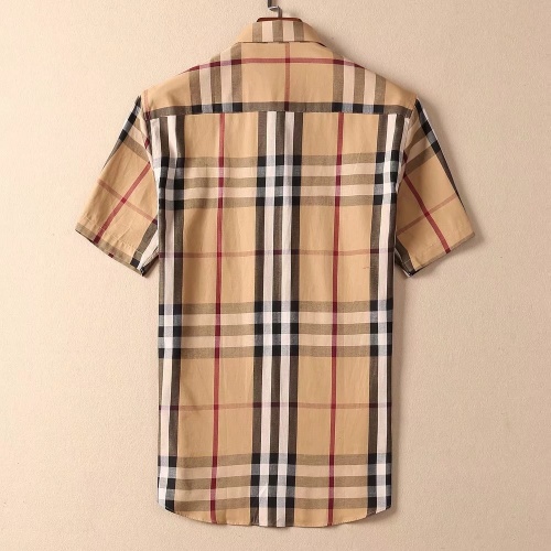 Replica Burberry Shirts Short Sleeved For Men #869241 $38.00 USD for Wholesale