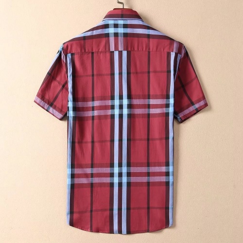 Replica Burberry Shirts Short Sleeved For Men #869243 $38.00 USD for Wholesale