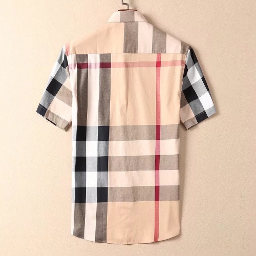 Replica Burberry Shirts Short Sleeved For Men #869244 $38.00 USD for Wholesale