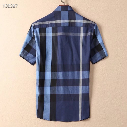 Replica Burberry Shirts Short Sleeved For Men #869246 $38.00 USD for Wholesale