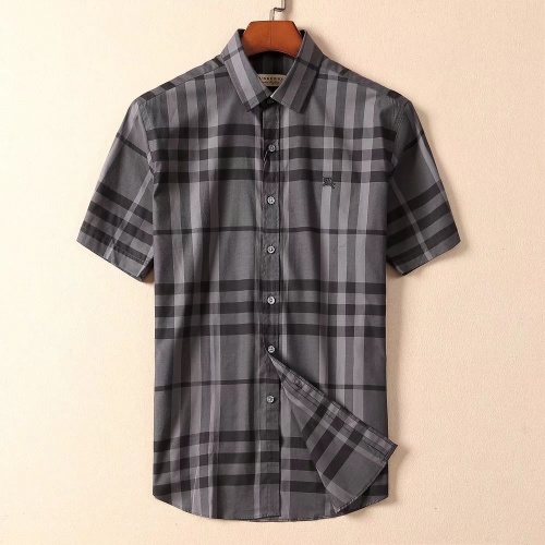 Burberry Shirts Short Sleeved For Men #869247 $38.00 USD, Wholesale Replica Burberry Shirts