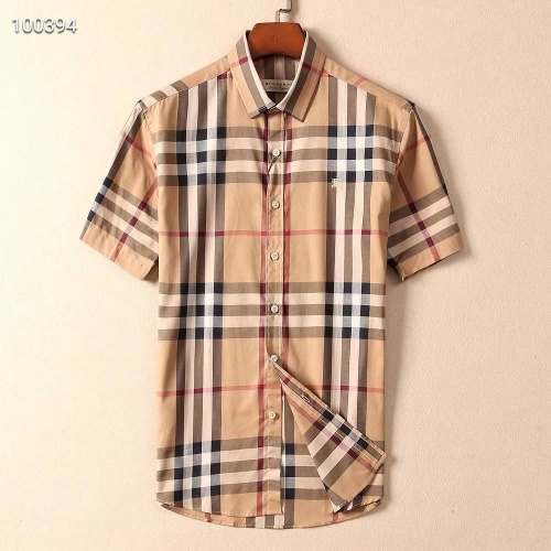 Burberry Shirts Short Sleeved For Men #869248 $38.00 USD, Wholesale Replica Burberry Shirts