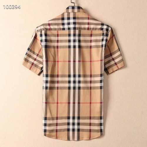Replica Burberry Shirts Short Sleeved For Men #869248 $38.00 USD for Wholesale