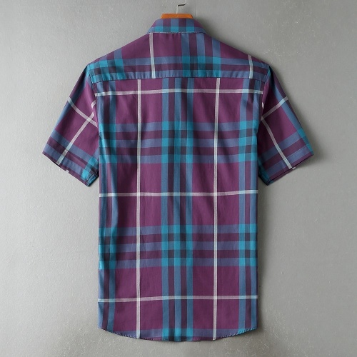 Replica Burberry Shirts Short Sleeved For Men #869253 $38.00 USD for Wholesale