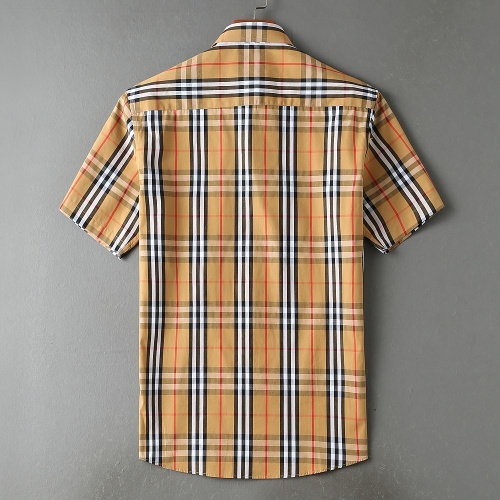 Replica Burberry Shirts Short Sleeved For Men #869254 $38.00 USD for Wholesale
