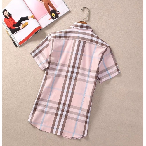 Replica Burberry Shirts Short Sleeved For Women #869260 $36.00 USD for Wholesale