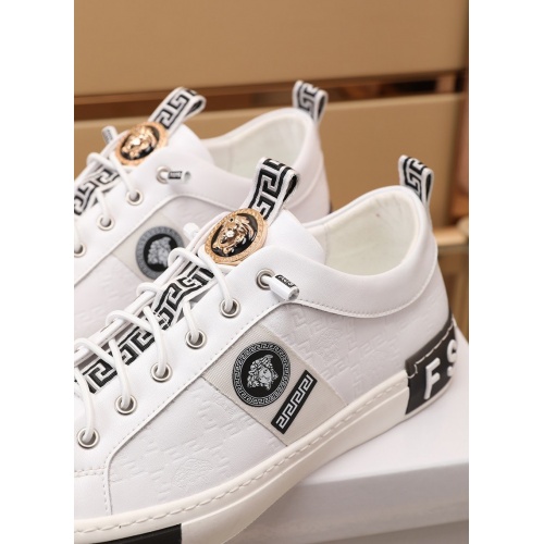 Replica Versace Casual Shoes For Men #869269 $88.00 USD for Wholesale