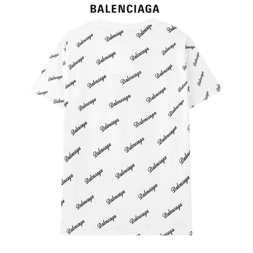 Replica Balenciaga T-Shirts Short Sleeved For Men #869322 $29.00 USD for Wholesale