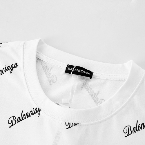 Replica Balenciaga T-Shirts Short Sleeved For Men #869322 $29.00 USD for Wholesale