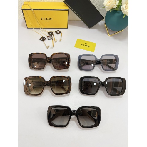 Replica Fendi AAA Quality Sunglasses #869332 $64.00 USD for Wholesale