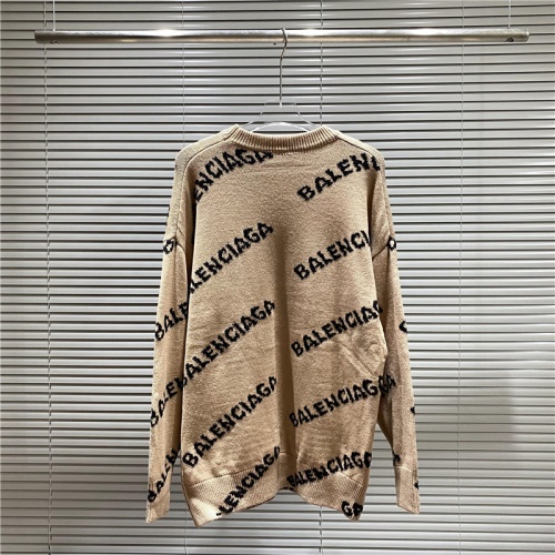 Replica Balenciaga Sweaters Long Sleeved For Men #869345 $48.00 USD for Wholesale