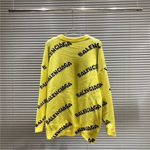 Replica Balenciaga Sweaters Long Sleeved For Men #869346 $48.00 USD for Wholesale