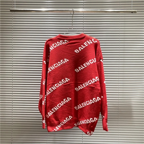Replica Balenciaga Sweaters Long Sleeved For Men #869350 $48.00 USD for Wholesale