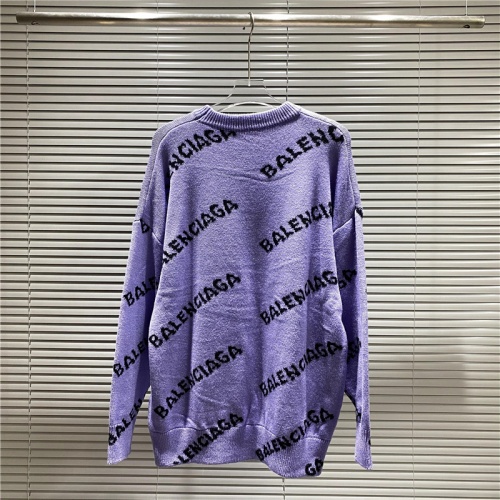 Replica Balenciaga Sweaters Long Sleeved For Men #869355 $48.00 USD for Wholesale