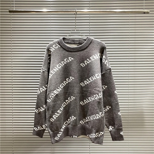 Balenciaga Sweaters Long Sleeved For Men #869358 $48.00 USD, Wholesale Replica Balenciaga Sweaters