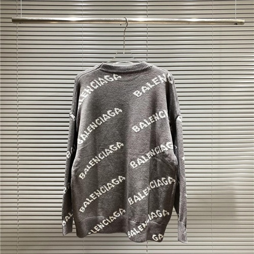 Replica Balenciaga Sweaters Long Sleeved For Men #869358 $48.00 USD for Wholesale