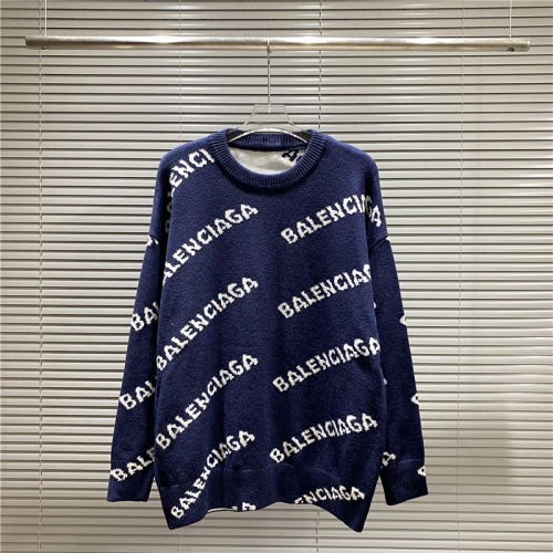 Balenciaga Sweaters Long Sleeved For Men #869359 $48.00 USD, Wholesale Replica Balenciaga Sweaters