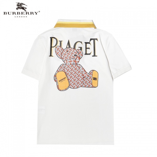 Replica Burberry T-Shirts Short Sleeved For Men #869369 $38.00 USD for Wholesale