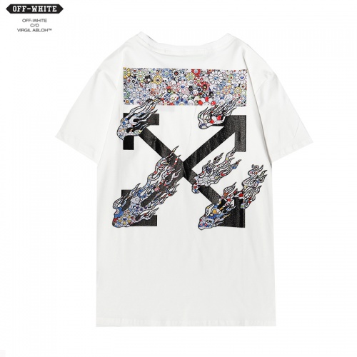 Replica Off-White T-Shirts Short Sleeved For Men #869473 $32.00 USD for Wholesale