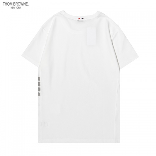 Replica Thom Browne TB T-Shirts Short Sleeved For Men #869509 $29.00 USD for Wholesale