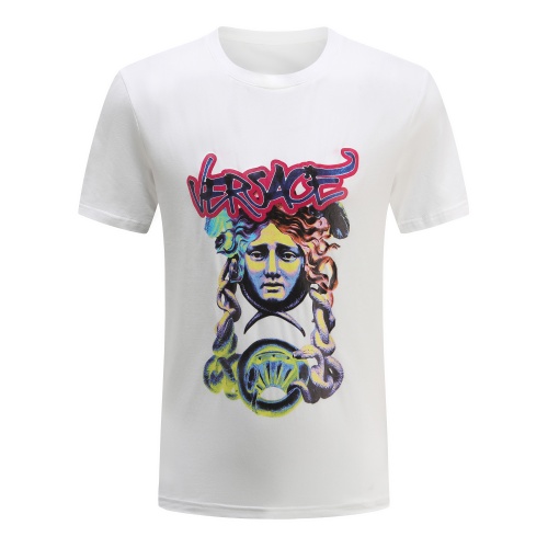 Versace T-Shirts Short Sleeved For Men #869525 $27.00 USD, Wholesale Replica Versace T-Shirts