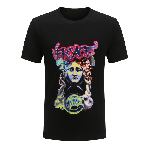 Versace T-Shirts Short Sleeved For Men #869526 $27.00 USD, Wholesale Replica Versace T-Shirts