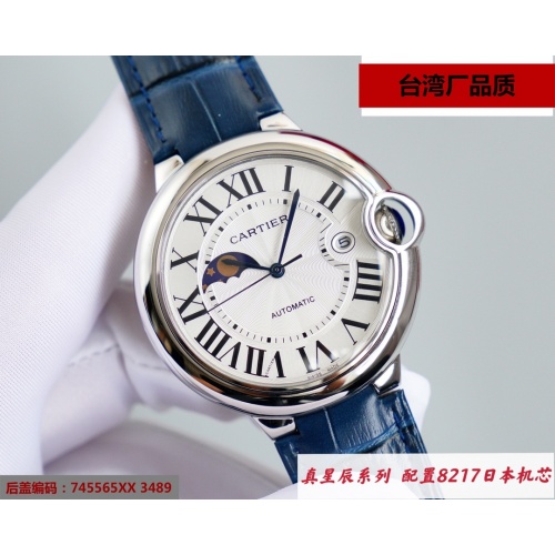 Cartier AAA Quality Watches For Men #869527 $202.00 USD, Wholesale Replica Cartier AAA Quality Watches