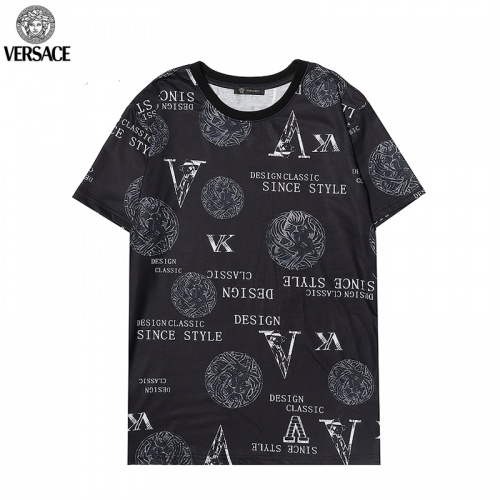 Versace T-Shirts Short Sleeved For Men #869535 $27.00 USD, Wholesale Replica Versace T-Shirts