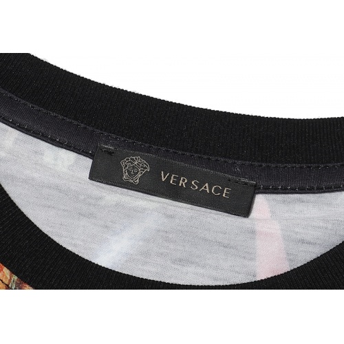 Replica Versace T-Shirts Short Sleeved For Men #869537 $27.00 USD for Wholesale