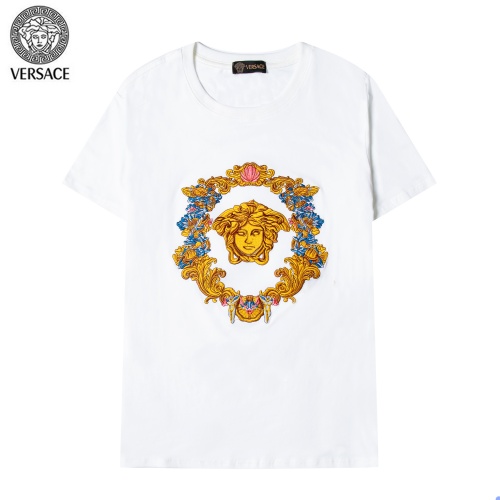 Versace T-Shirts Short Sleeved For Men #869547 $34.00 USD, Wholesale Replica Versace T-Shirts