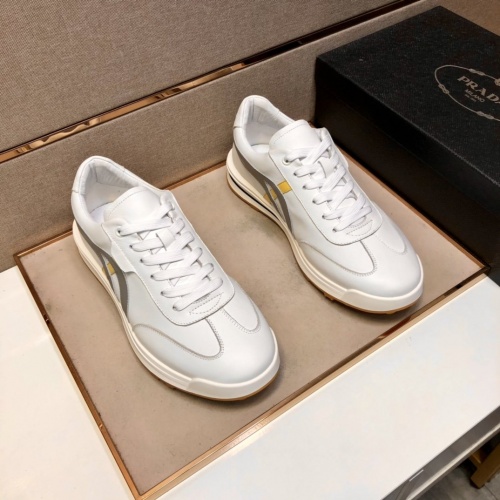 Replica Prada Casual Shoes For Men #869565 $88.00 USD for Wholesale