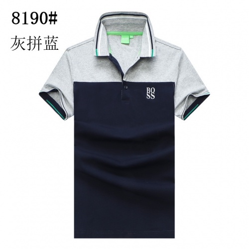 Boss T-Shirts Short Sleeved For Men #869708 $24.00 USD, Wholesale Replica Boss T-Shirts