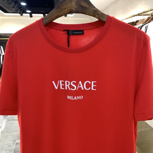 Replica Versace T-Shirts Short Sleeved For Men #869743 $41.00 USD for Wholesale