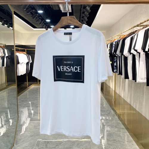Versace T-Shirts Short Sleeved For Men #869745 $41.00 USD, Wholesale Replica Versace T-Shirts