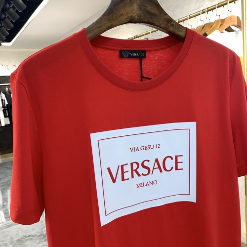Replica Versace T-Shirts Short Sleeved For Men #869746 $41.00 USD for Wholesale