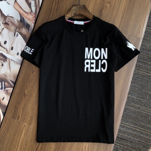 Moncler T-Shirts Short Sleeved For Men #869758 $35.00 USD, Wholesale Replica Moncler T-Shirts